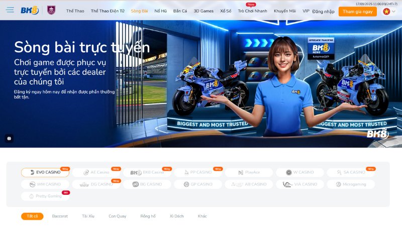 Nền tảng hội tụ các game bài BK8 đỉnh cao và uy tín