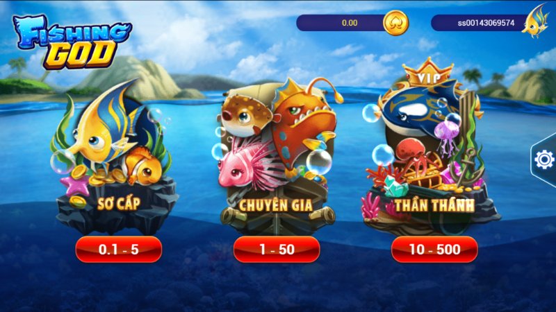 Tựa game Fishing God